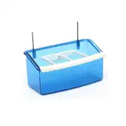 Fit Fly Izgaralı Kuş Yemliği Mavi 10cm 1