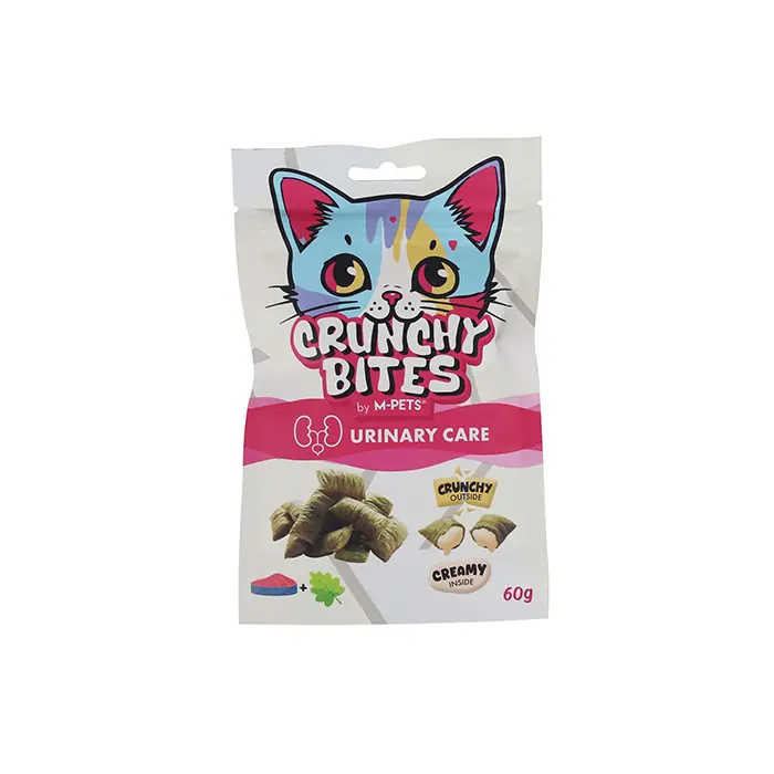 M-PETS Crunchy Bites Urinary Care Fonksiyonel Kedi Ödül Maması 60gr