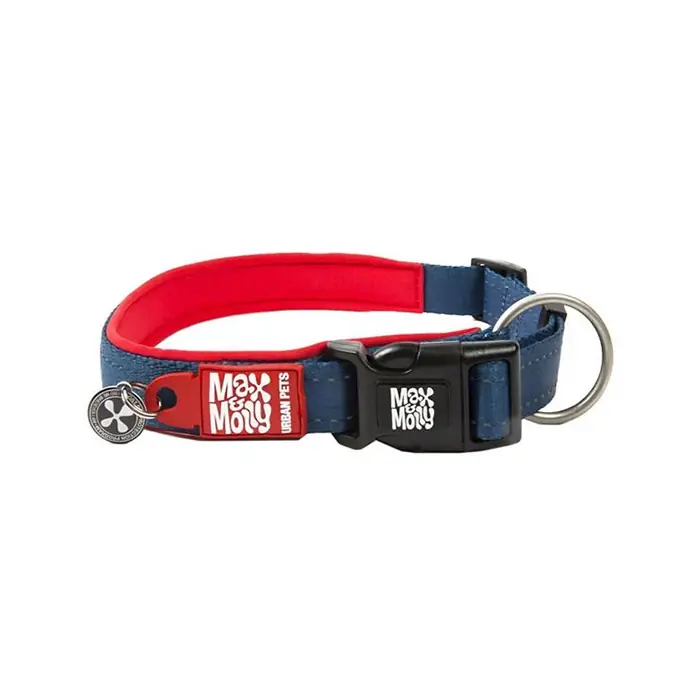 Max & Molly Smart ID Matrix Red Köpek Boyun Tasması Xsmall