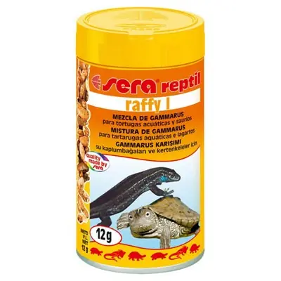 Sera Raffy I Gammarus Kaplumbağa ve Sürüngen Yemi 100 ml