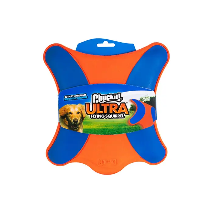 Chuckit! Ultra Flying Squirrel Sincap Frizbi Köpek Oyuncağı 23x23cm