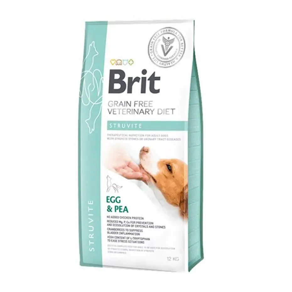 Brit Veterinary Diet Struvite İdrar Yolu Sağlığı Destekleyici Tahılsız Köpek Maması 12 kg