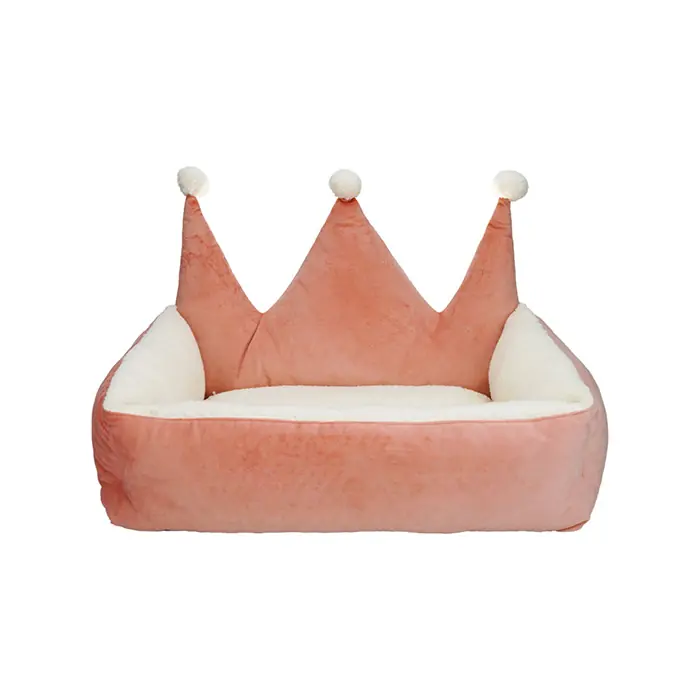 Pet Comfort Queen Kedi ve Köpek Yatağı Pembe 55x45cm