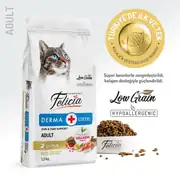 Felicia Az Tahıllı Yetişkin Somonlu HypoAllergenic Kedi Maması 12 Kg 2