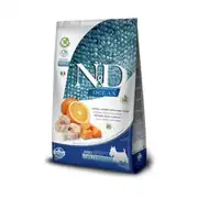 N&D Ocean Tahılsız  Balkabaklı ve Morina Balıklı Yetişkin Küçük Irk Köpek Maması 2,5 Kg 1
