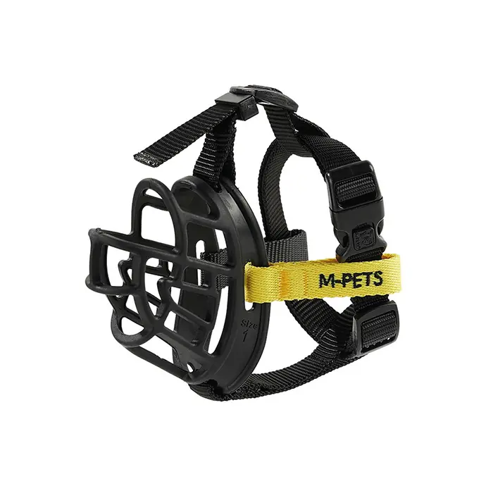 M-Pets Bark Guard Köpek Ağızlığı Small Siyah