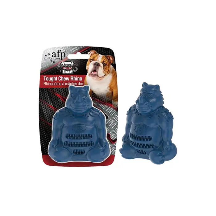 AFP MyTrex Gergedan Sert Çiğneme Köpek Oyuncağı Medium 11,5x8x4,9 cm