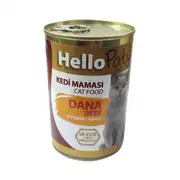 Hello Patty Dana Etli Yetişkin Kedi Konservesi 415gr 1