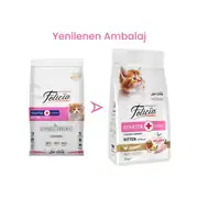 Felicia Az Tahıllı Yavru Tavuklu HypoAllergenic Kedi Maması 2 Kg 1
