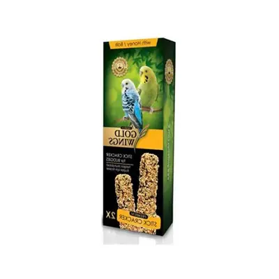 Gold Wings Premium Muhabbet Kuşu Ballı Kraker 2 'li