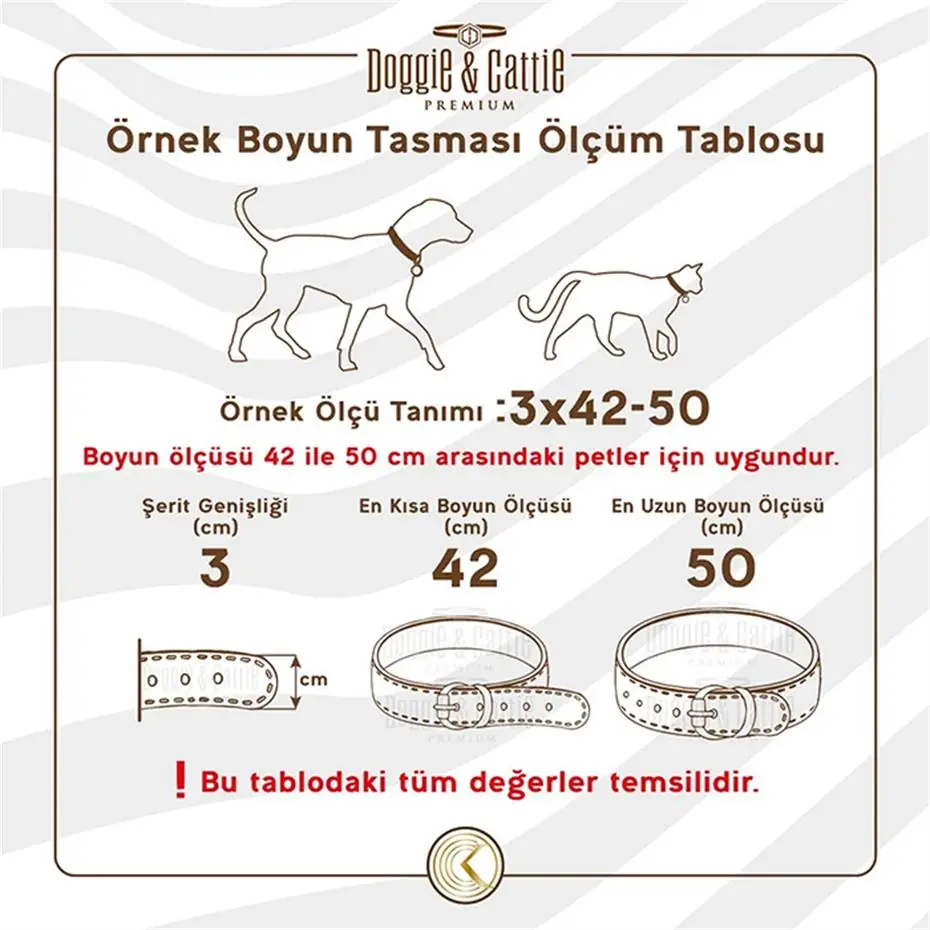 Doggie Boğma Zincir Krom Kaplama Köpek Boyun Tasması 3,5x40-50cm