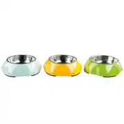 Bobo Düz Renkli Çelik Taslı Mama Kabı 180 ml 1