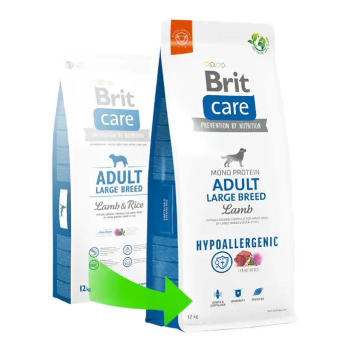 Brit Care Hypo-Allergenic Mono Protein Kuzulu Büyük Irk Yetişkin Köpek Maması 12kg
