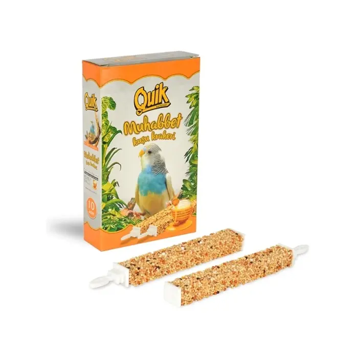 Quik Tava Muhabbet Kuşu Krakeri 10Adet