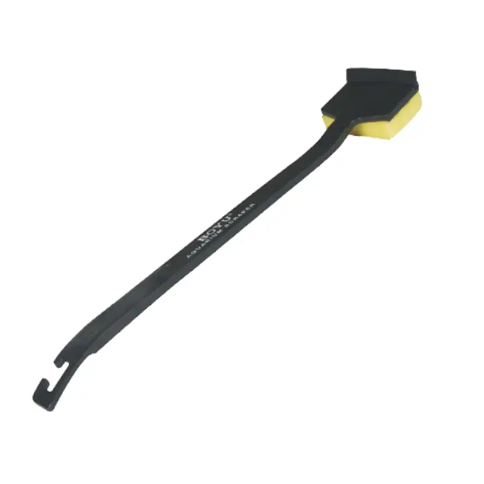 Boyu Plastik Saplı Akvaryum Cam Temizleme Sileceği 47cm