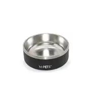 M-PETS Eskimo Çift Cidarlı Mama Kabı 1,25 Litre Siyah 1