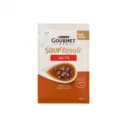 Gourmet Soup Royale Sığır Etli Pirinç ve Domatesli Kedi Çorbası 45 Gr 1