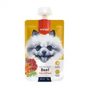 Wanpy Taze Sığır Etli-Havuçlu Köpek Et Ezmesi 90 gr 1