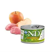 N&D Mini Prime Yaban Domuzu ve Elmalı Köpek Konservesi 140 Gr 1