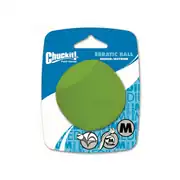 Chuckit! Erratic Ball Dayanıklı Doğal Kauçuk Köpek Oyun Topu Medium 6,4cm 1