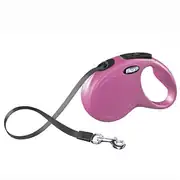 Flexi New Classic Otomatik Pembe Şerit Gezdirme Small 5 Metre 1