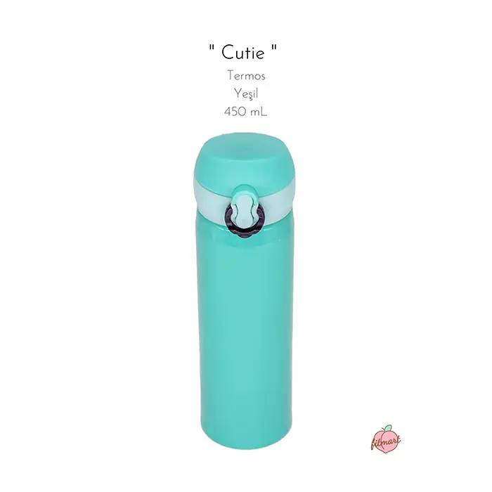 Fitmart Cutie Termos 450ml Yeşil