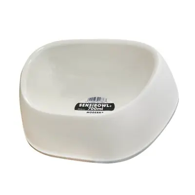 Moderna Sensibowl Köpek Mama Kabı 700 ml Beyaz
