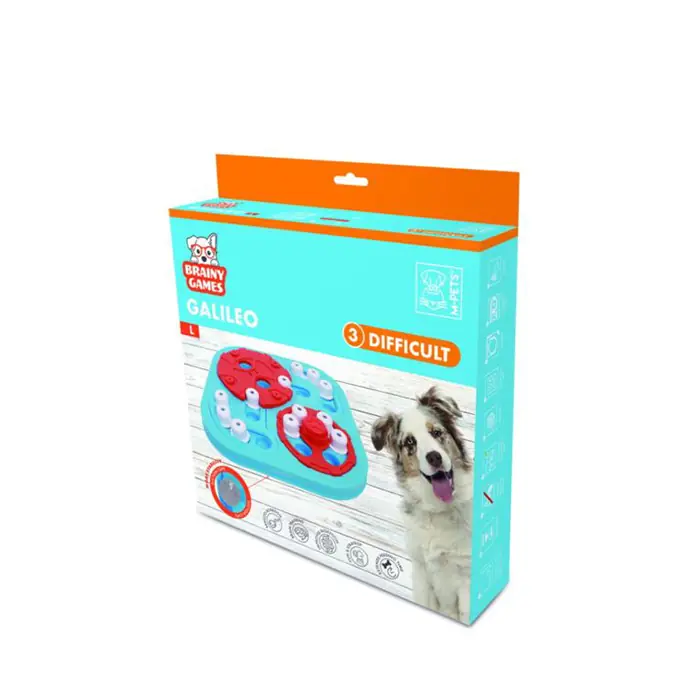 M-PETS Brainy Galileo Puzzle Köpek Zeka Oyuncağı 3.Seviye