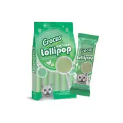 Crocus Tavuklu ve Kedi Çimli Lolipop Kedi Ödülü 10lu 1