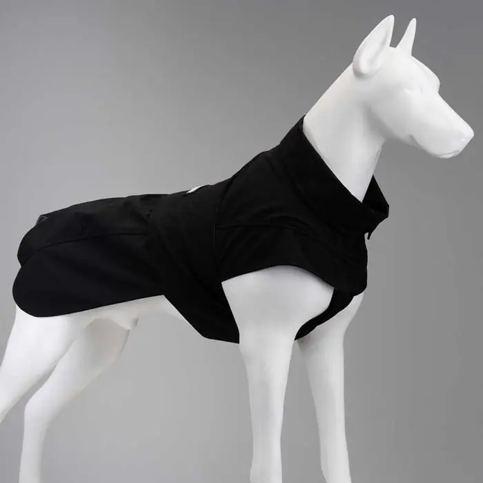 Lindo Trenchkot Black Su Geçirmez Köpek Yağmurluğu