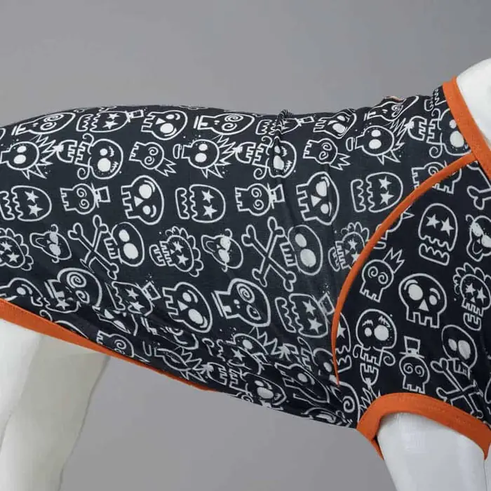 Lindo Funny Skull Tshirt - Köpek Tişörtü