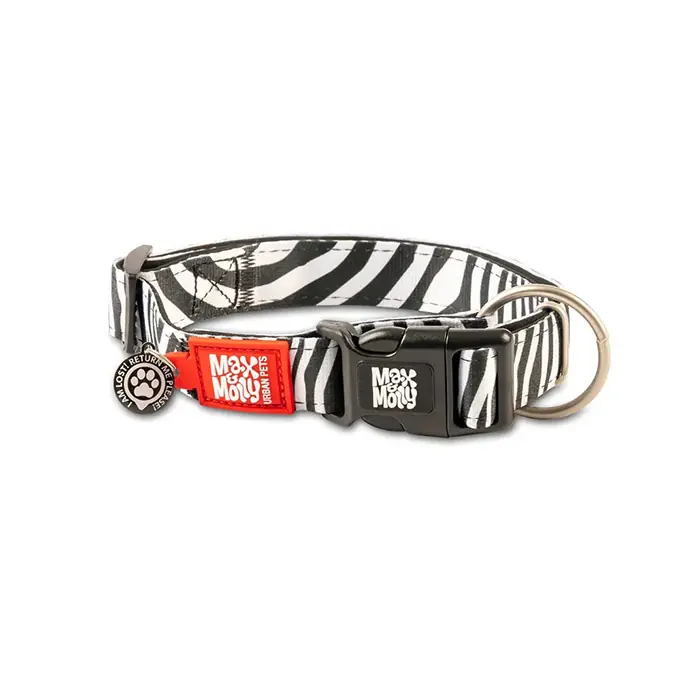 Max & Molly Smart ID Zebra Köpek Boyun Tasması Small