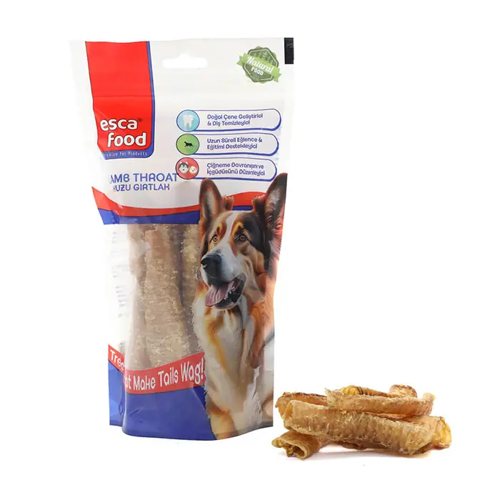 Esca Kuzu Gırtlak Organik Köpek Ödülü 100gr