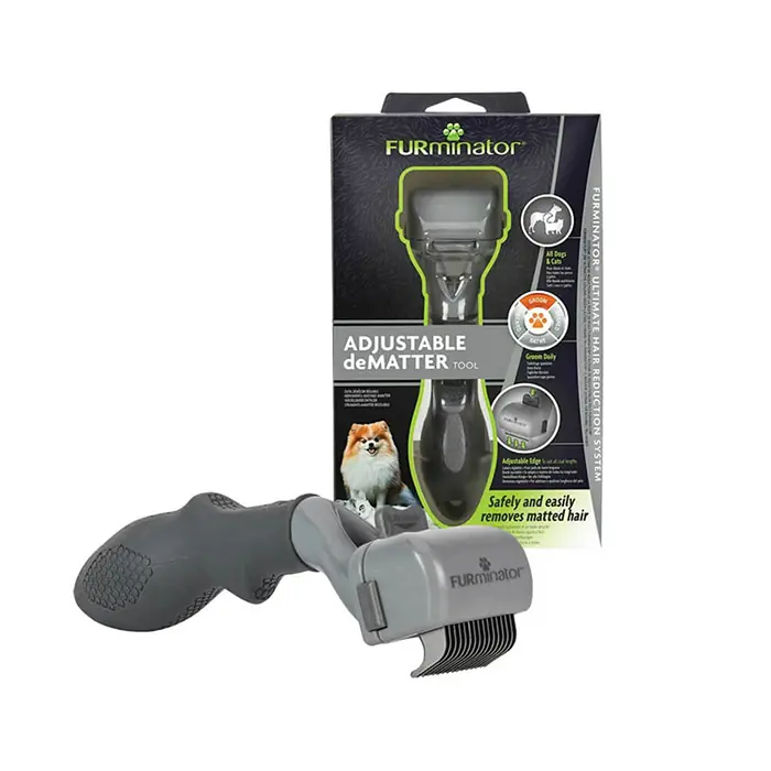 Furminator Kıtık Açıcı Ayarlanabilir Kedi ve Köpek Tarağı 4,5x17cm