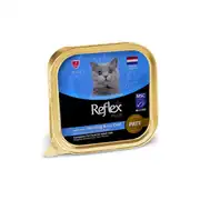 Reflex Plus Pate Ringa ve Morina Balıklı Kedi Yaş Maması 85gr 1