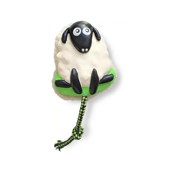 Max & Molly Snuggles Toy Woody The Sheep Sesli Köpek Oyuncağı 15cm