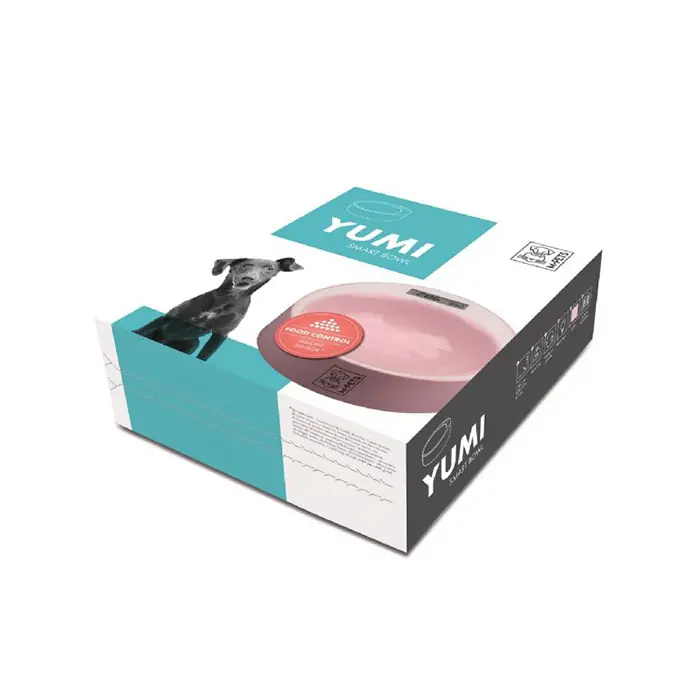 M-PETS Yumi Smart Digital Tartılı Mama Kabı Pembe
