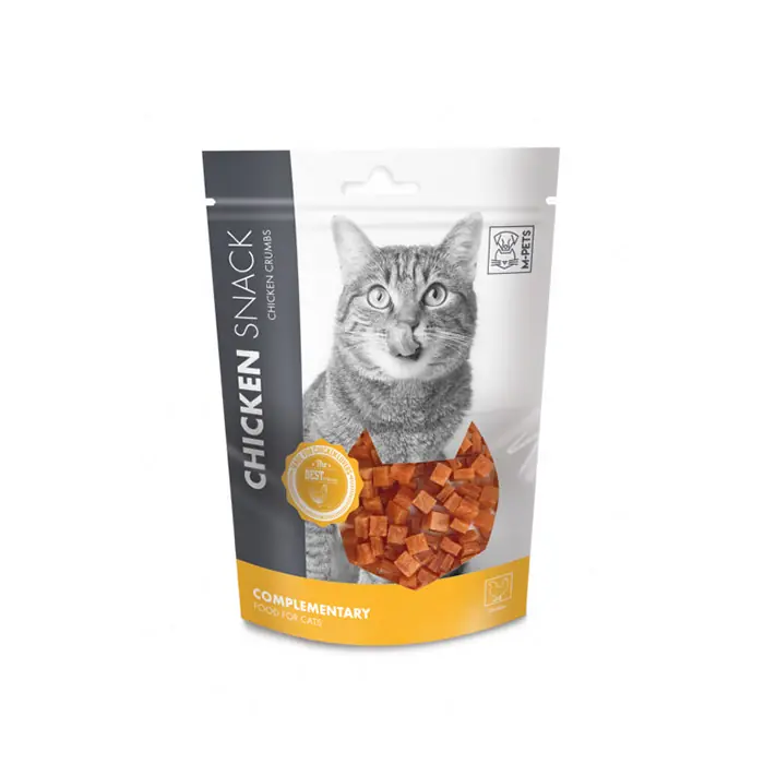 M-PETS Tavuk Kırıntılı Kedi Ödülü 80gr