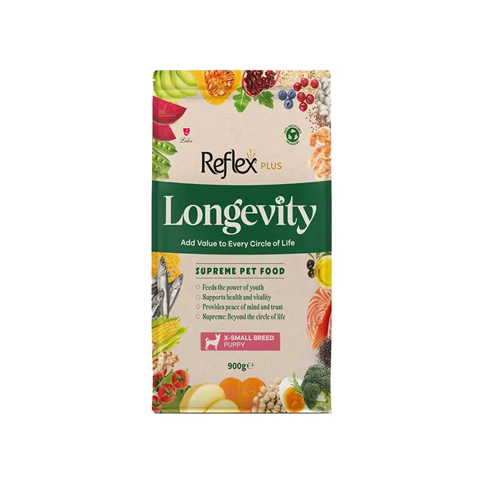 Reflex Plus Longevity Mini ve Küçük Irk Yavru Köpek Maması 900 Gr