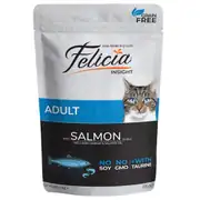 Felicia Tahılsız Somon Balıklı Yetişkin Kedi Yaş Maması 85 gr 1