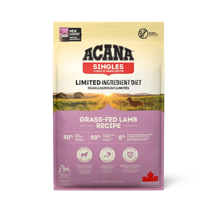 Acana Grass-Fed Lamb Kuzulu Tahılsız Köpek Maması 6 kg