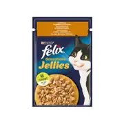 Felix Sensation Tavuk ve Havuçlu Kedi Yaş Mama 85 Gr 1