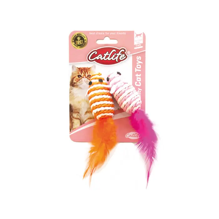 Catlife İkili Renkli Fare Kedi Oyuncağı 203116