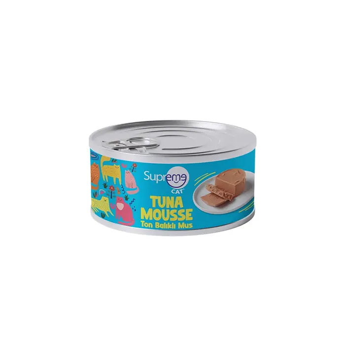 Supreme Ton Balıklı Mus Yaş Kedi Maması 85gr