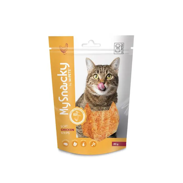 M-PETS Tavuklu Yumuşak Çubuk Kedi Ödülü 80gr