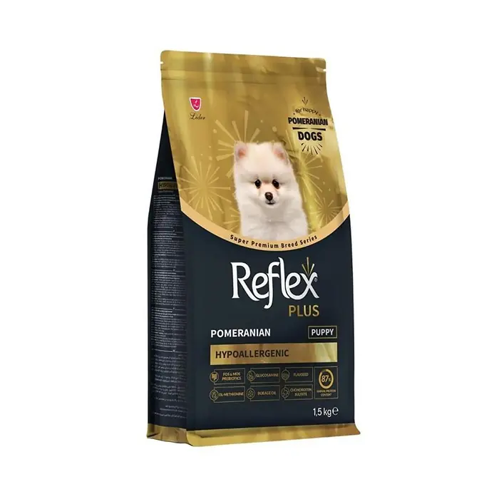 Reflex Plus Hypoallergenic Pomeranian Özel Irk Yavru Köpek Maması 1,5 Kg