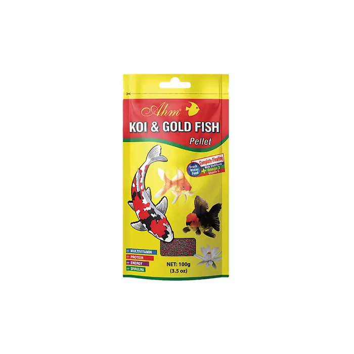 AHM Koi Gold Fish Pellet Koi Balık Yemi 100gr