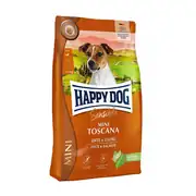 Happy Dog Mini Toscana Ördekli Somonlu Kısırlaştırılmış Küçük Irk Köpek Maması 4 KG 1