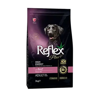 Reflex Plus High Energy Adult Beef 3 Kg