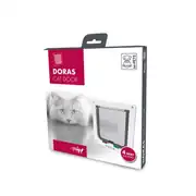M-Pets Doras Kedi Kapısı 4 Yollu Beyaz 1